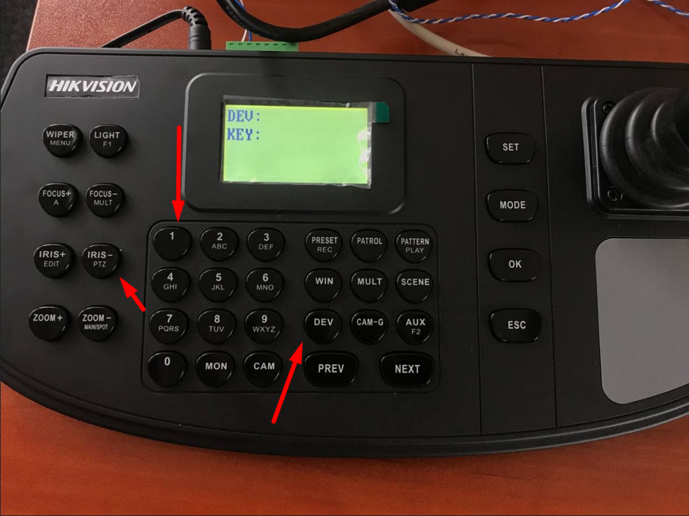 Управление клавиатурой 